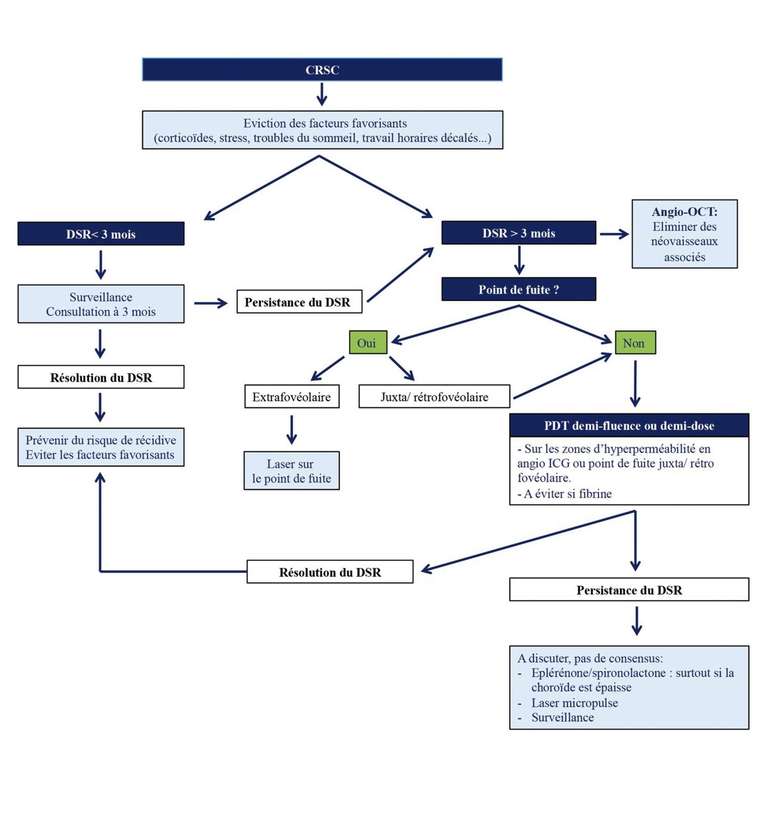 Figure 1. Arbre décisionnel thérapeutique.