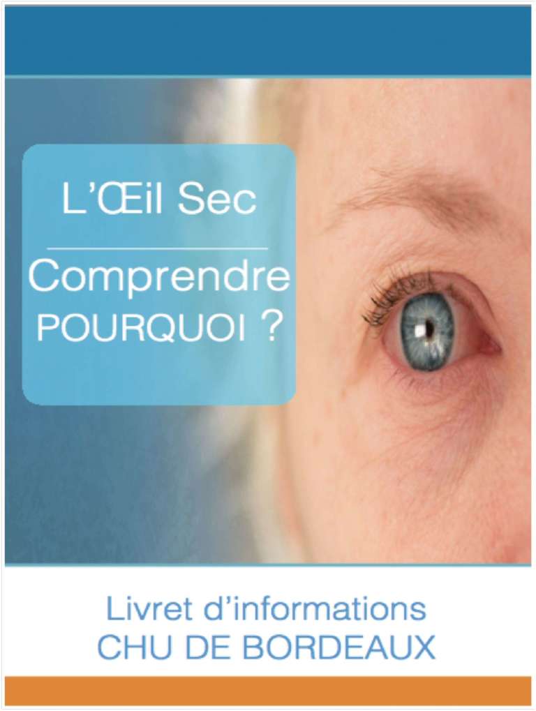 Figure 3. Exemple de support ­d’information, livret disponible en Pdf sur le site du CHU de Bordeaux (rubrique offre de soins, Pr Touboul).
